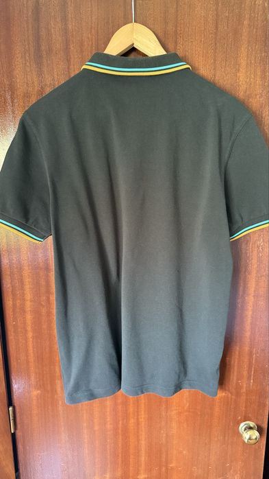 Polo Fred Perry verde tamanho L