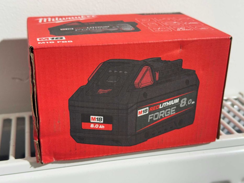 Nowy oryginalny akumulator bateria MILWAUKEE FORGE M18FB8 18V 8.0Ah