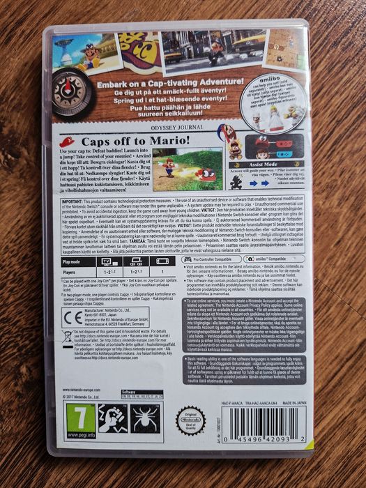 Super Mario Odyssey Nintendo Switch