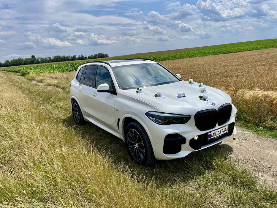 Samochod do slubu Biale BMW lub Volvo