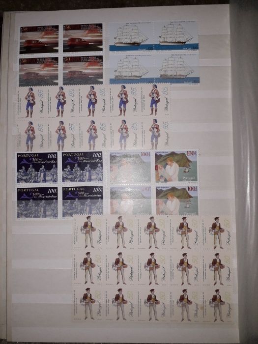 Blocos de selos estado NOVO. Investimento