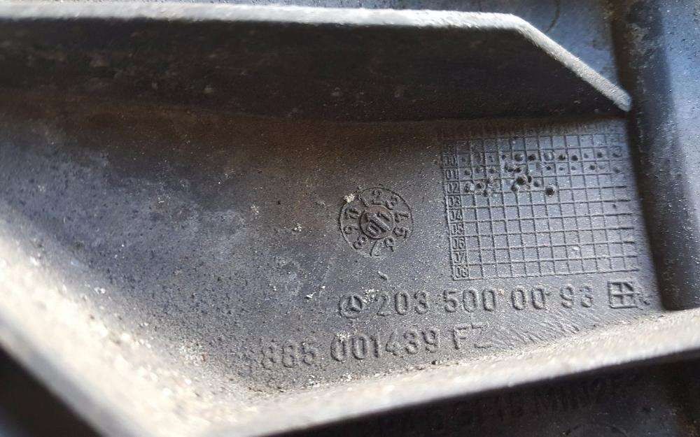 Ventoinha do Radiador - Mercedes Classe C e CLK (W203 W209) Gasolina