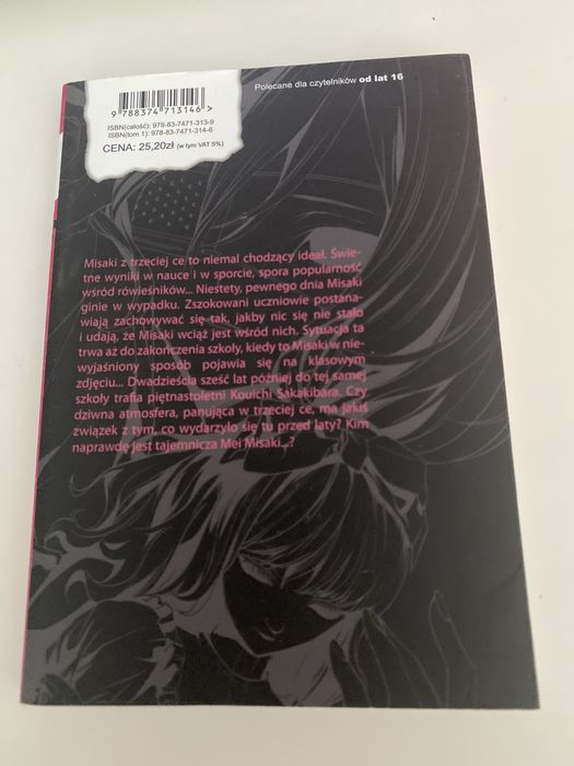 Manga "Another" zestaw