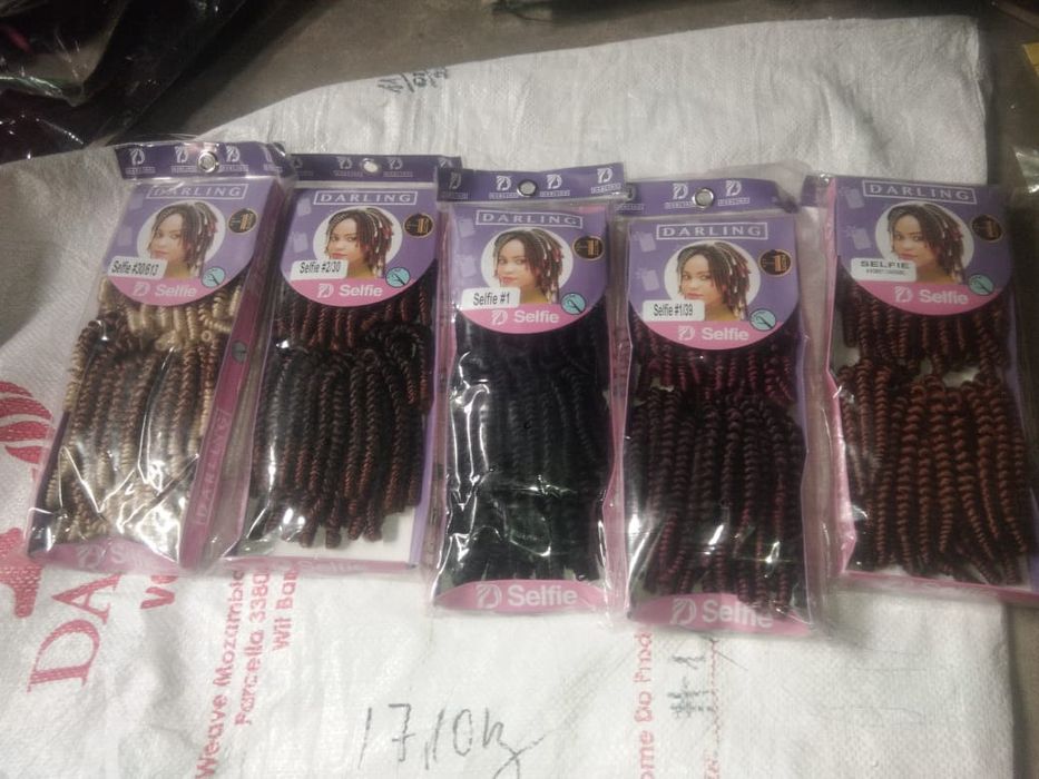 Cabelo postiço da Darling, cabelos  Humano e sintético baratos