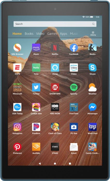 Tablet Amazon Fire 10HD 9ºgeração 32MB64585192419201120