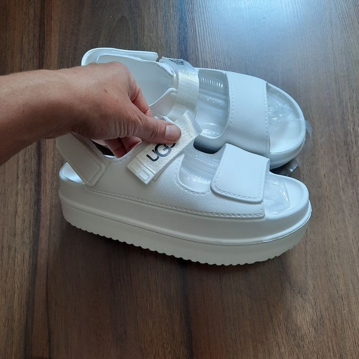 Sandały z napisem UGG, rozmiar 37/38, nowe,  chunky sandals
