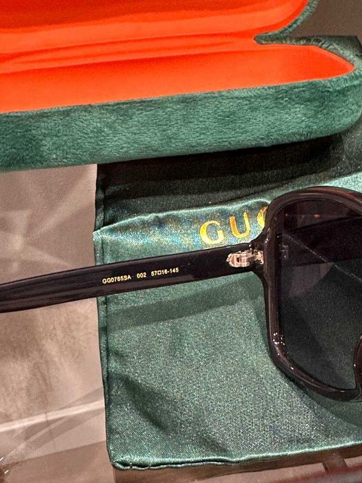 Сонцезахисні окуляри GUCCI GG0765SA 002 Жіночі Гуччі Черепаха