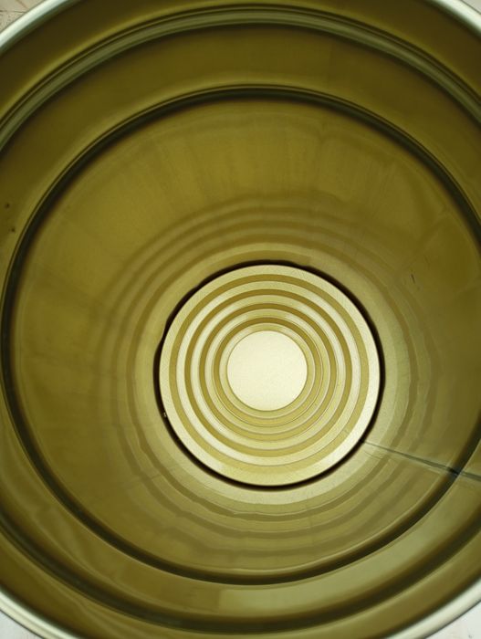 Відро металеве з герметичною кришкою, тара для меда, ведро 25л.