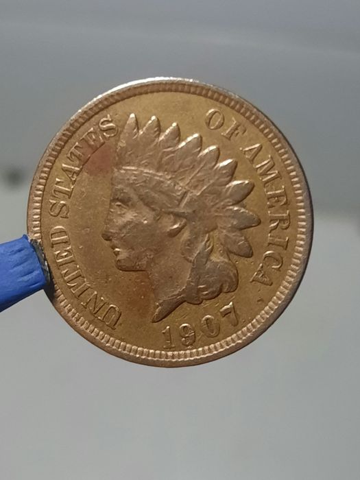Монета США 1 цент (Indian Head) 1907 р. — колекційний екземпляр