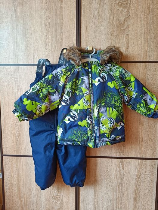 Зимовий комплект комбінезон Huppa 80 см