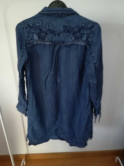 Camisa de ganga comprida Sfera