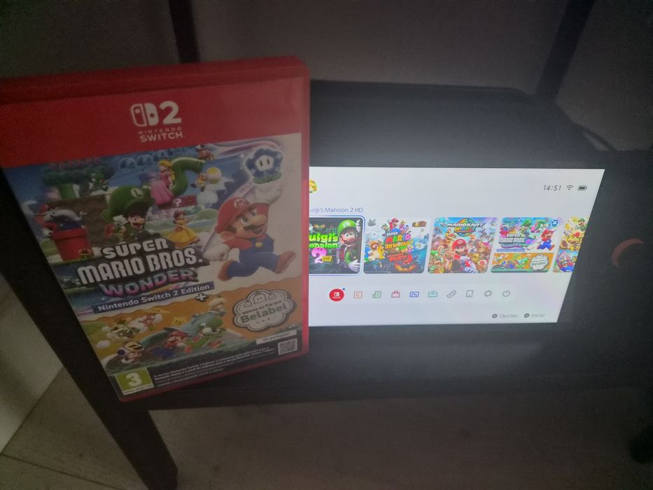 Super Mario Bros. Wonder (Nintendo Switch 2 Edition)Switch pro controller 2