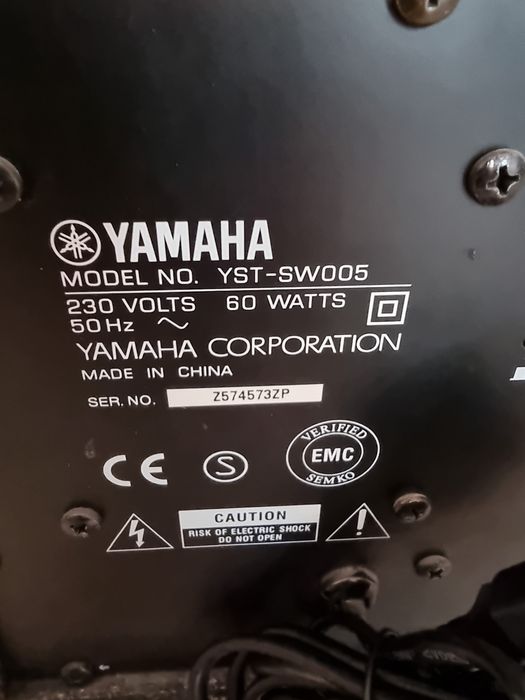 Subwoofer yamaha