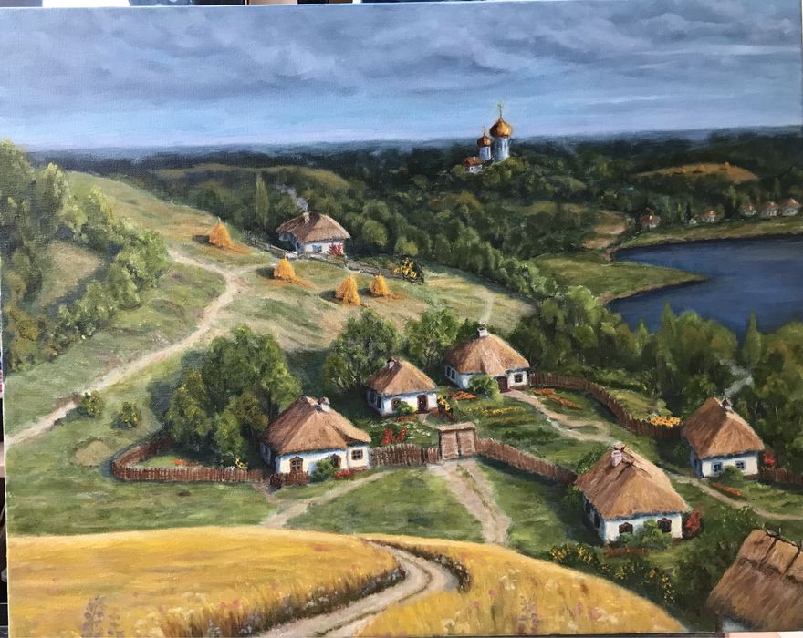 Картина маслом на холсте