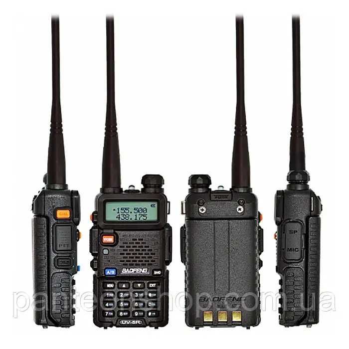 Рація Baofeng UV-5R 8 Ватт - USB стакан кабель зарядки суцільний + гарнітура