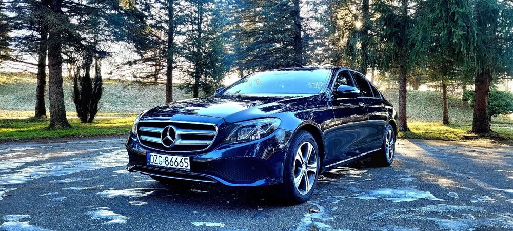 Mercedes-Benz Klasa E Mercedes w213 Avangarde salon polska