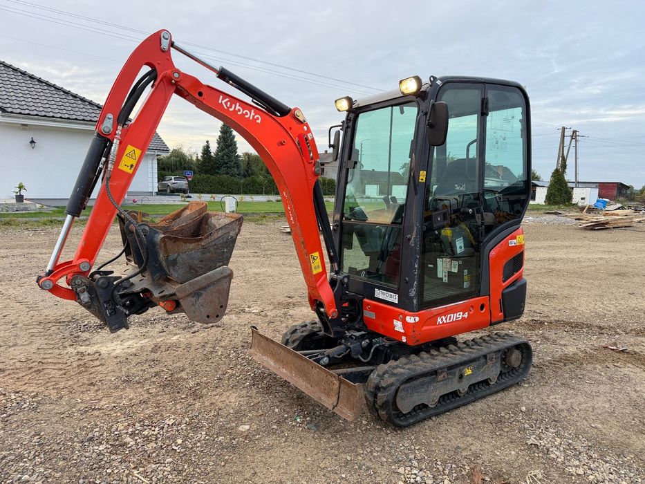 Kubota KX019-4  Salon Polska jeden właściciel super stan! Wacker Neuson 19 jcb 18