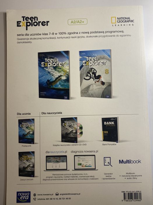 Teen Explorer 7 zeszyt cwiczen Nowa era