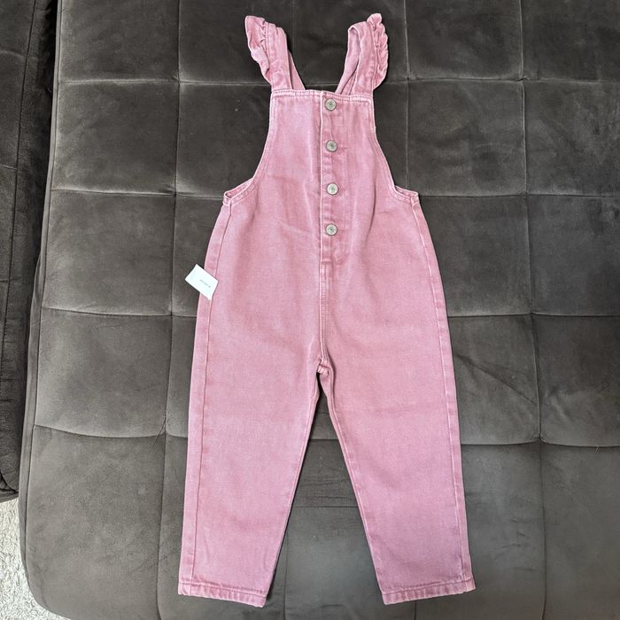 Новий джинсовий комбінезон Zara 1.5-2 роки