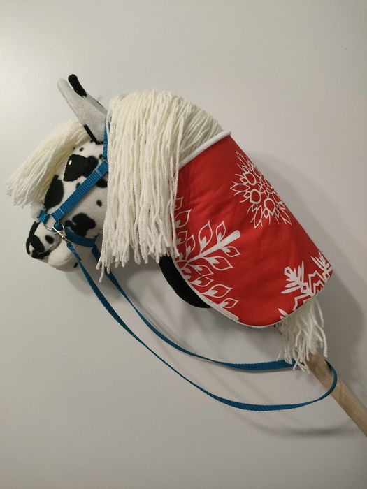 Komplet hobby horse koń na kiju- nowy