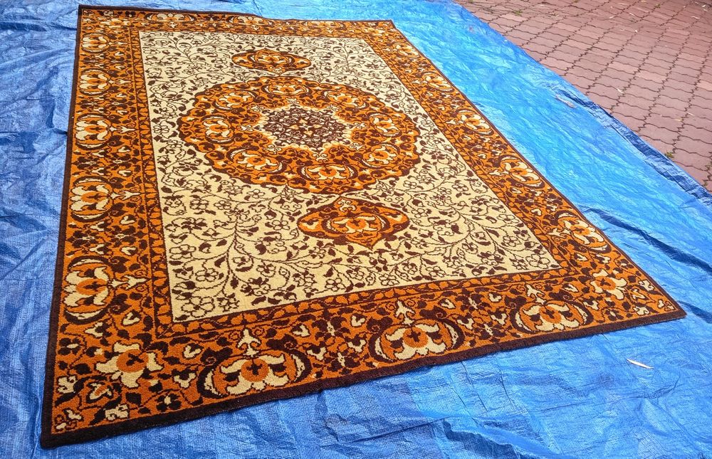 Dywan 200x300 cm Wełna 100/ jak nowy Wyprany wysyłka Dywilan W1658