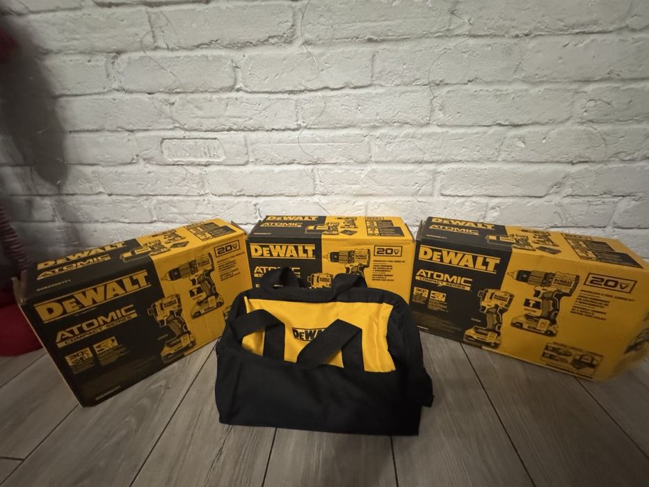DeWalt DCK200D1P1 12V безщітковий набір шуруповерт і імпакт