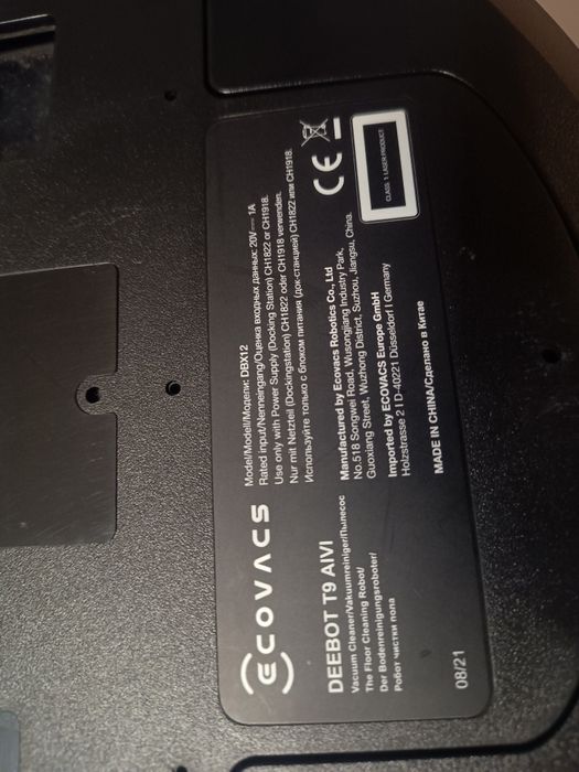 Robot sprzątający, odkurzająco mopujący deebot T9 Aivi