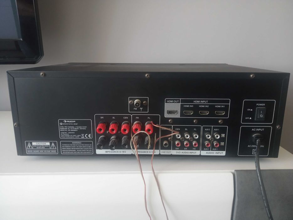 Amplituner Sauna w bardzo dobrym stanie