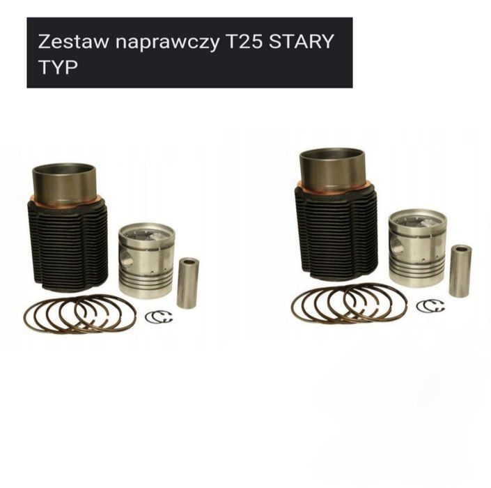 Zestaw naprawczy silnika T 25 Stary Typ