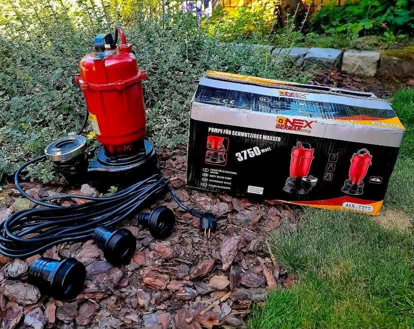 Promocja 209  zł    Pompa do szamba i brudnej wody ONEX  3750 W
