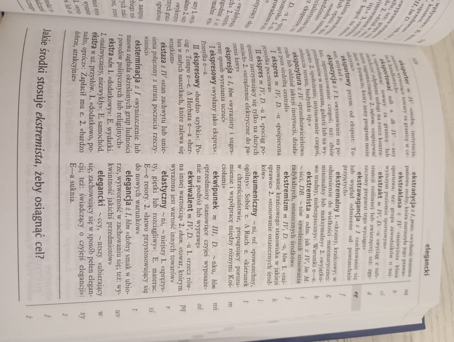 Slownik jezyka polskiego Tom 1 i 2 PWN