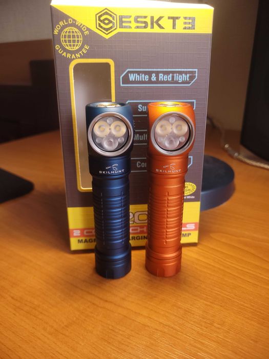 Налобний універсал +Red H25LR 3000mAh Sofirn HS42 Skilhunt H200 (+АКБ)