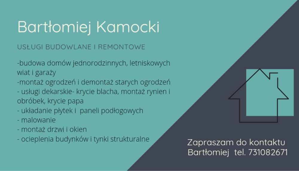 Usługi remontowe i budowlane