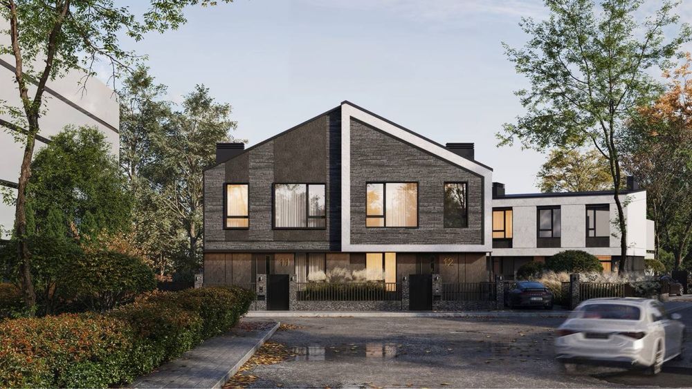 Найкраща ціна! Продаж Дуплекс 120 м² ділянка 2.3 сотих ГАЗ топова локація Вишневого Крюківщина Київ 4км РОЗТЕРМІНУВАННЯ ВІД ЗАБУДОВНИКА