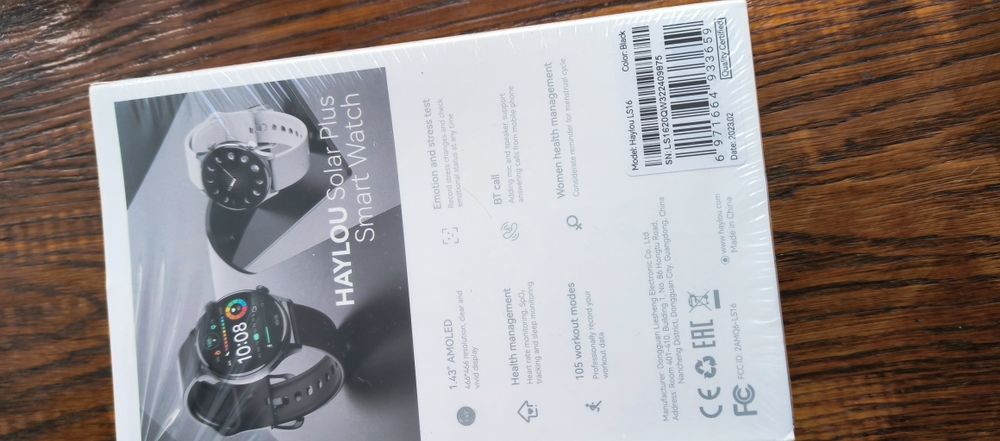 Haylou Solar Plus RT3 LS16 Смартгодинник