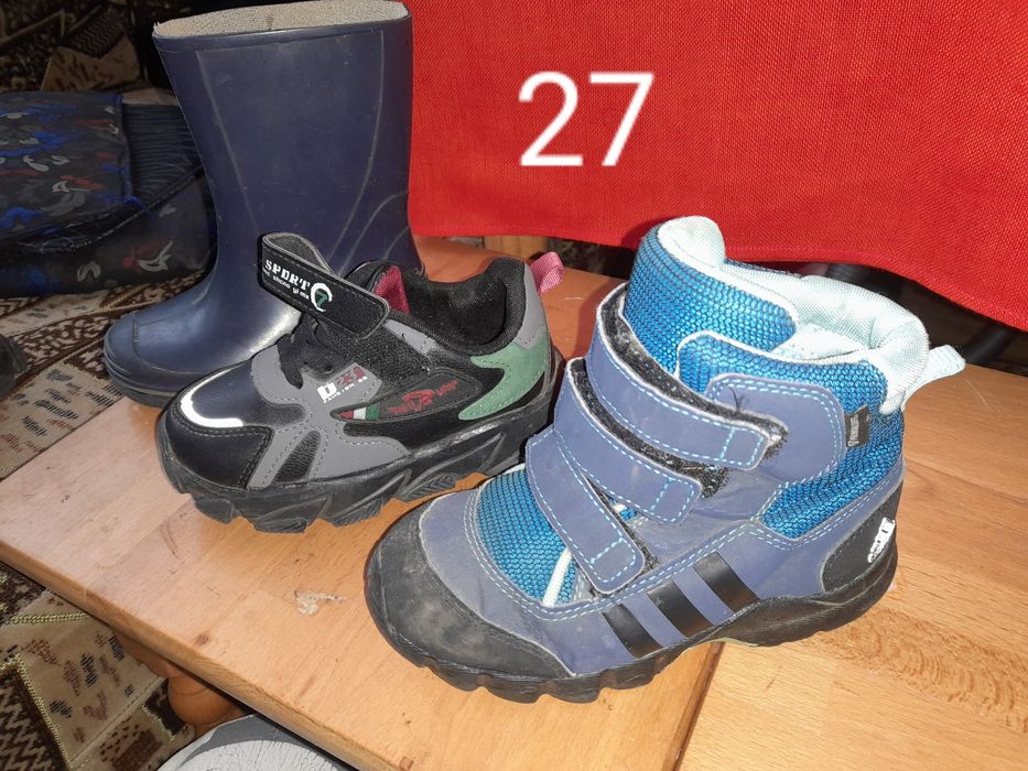 5 пар за 400 Дитяче взуття 27,28, 5 пар.