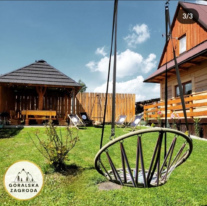 Góralska Zagroda, nocleg w domku nad jeziorem Czorsztyńskim