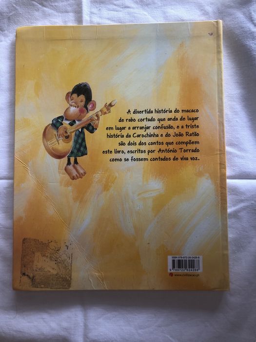 Livro O Macaco de Rabo Cortado