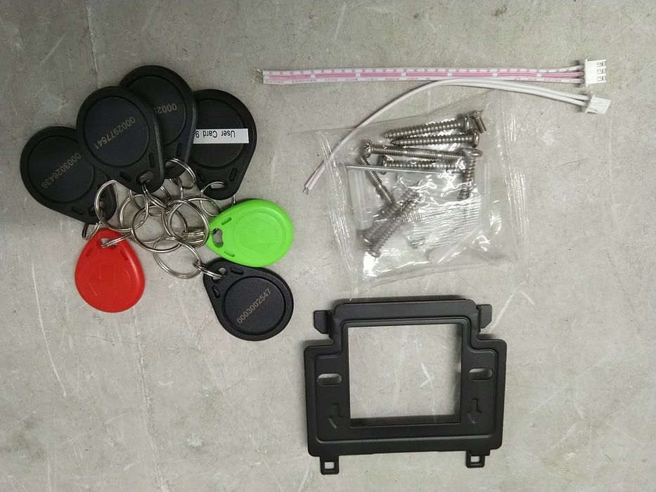 Wideodomofon Przewodowy Z Kamerą Eura Vdp 76A3 Czarny