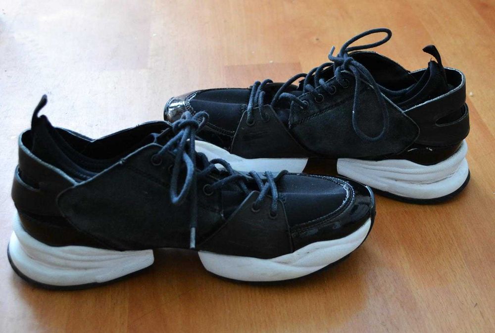 Czarne adidasy buty sportowe damskie ALDO