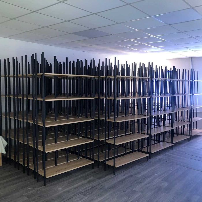 Стелажі лофт від виробника в офіс, магазин, квартиру.