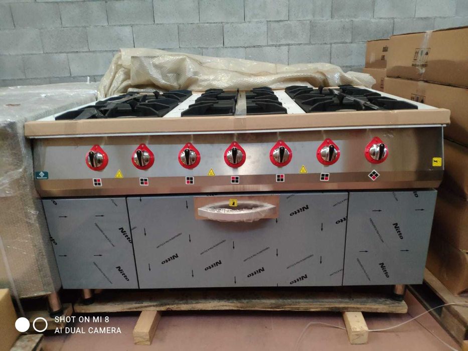 Fogão Industrial 3 bicos c/Forno