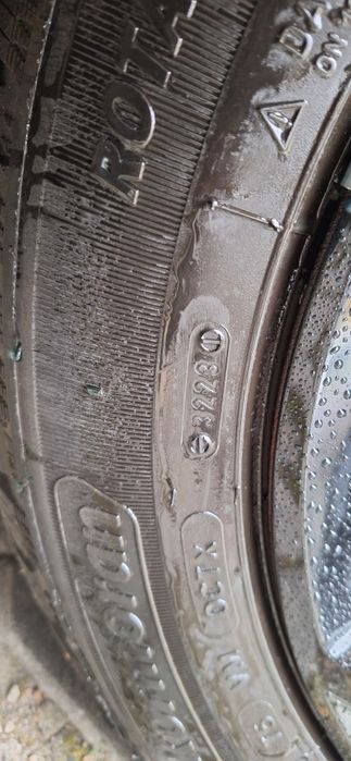 Komplet opon 215/55/16 +felgi 5x100 +kołpaki  do Citroen Jumpy,Peugot