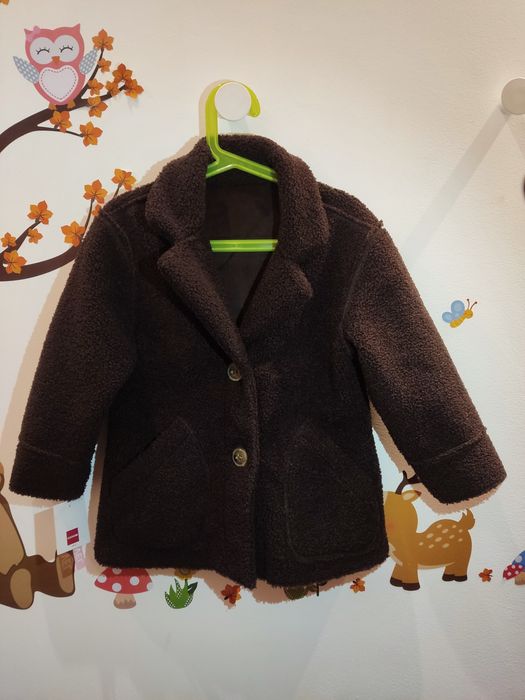 Casaco para menina reversível