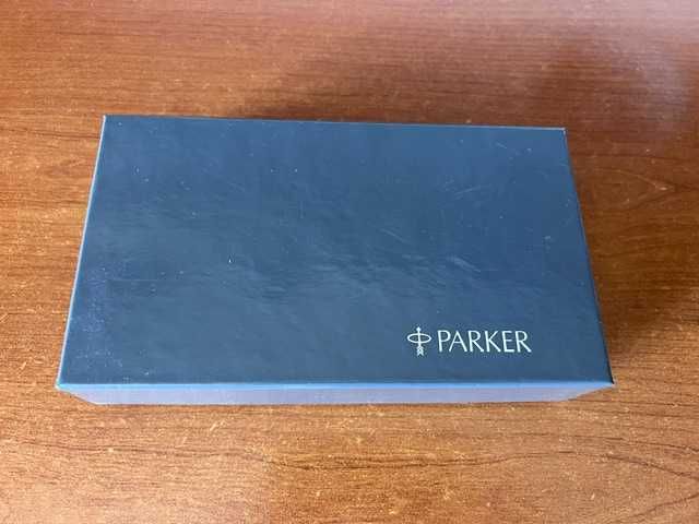 Caneta Esferográfica Parker Duofold Godron banhado a Ouro 23K – Full Set Vintage
