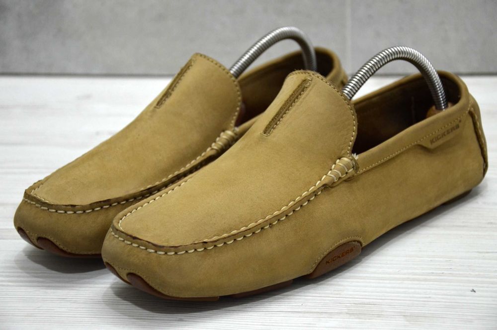 Kickers, оригінал шкіряні мокасини