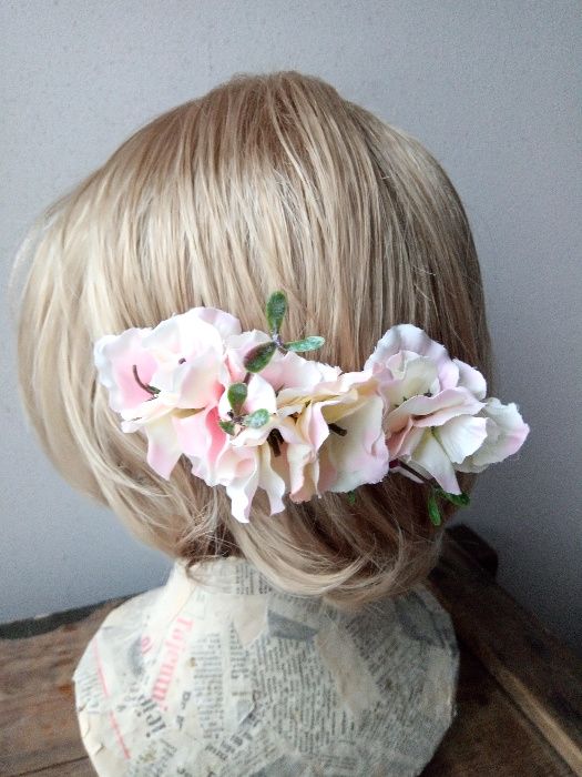 NOWY Grzebyk ozdobny wianek do koka lub innego upięcia