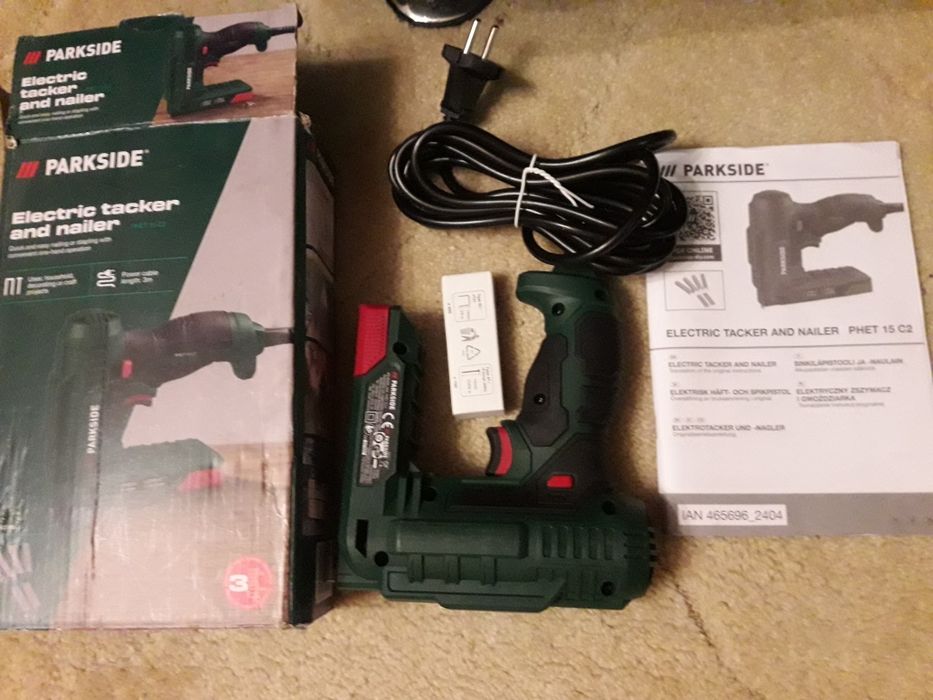 Степлер Parkside pet 25c3