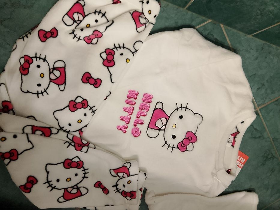 Piżama damska,Ciepła,gruba piżama,Hello Kitty,Kuromi,Melody,Disney
