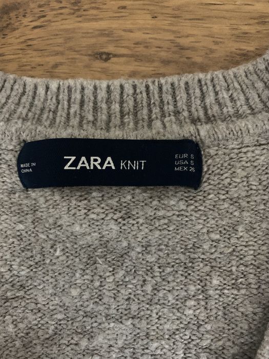 Camisola de Inverno “Zara” tamanho S, bege, decote em V